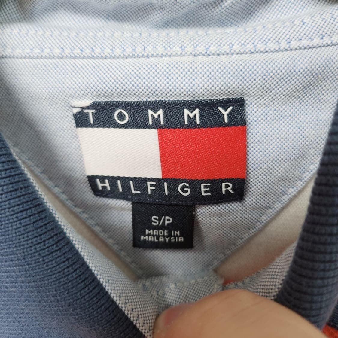 [M] 타미힐피거 긴팔 카라티 상품이미지3