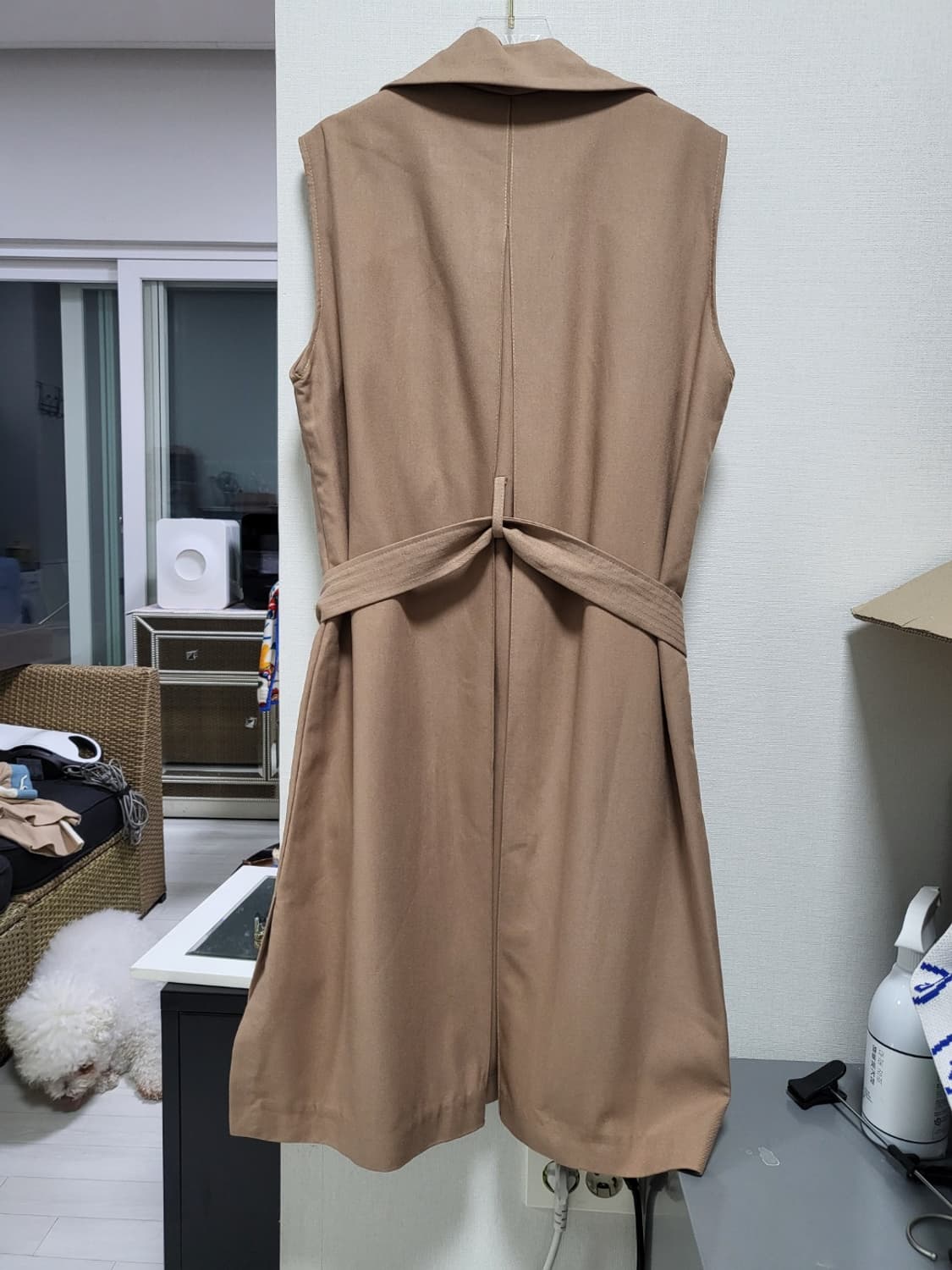 (새제품) 간절기코트,민소매 트렌치코트 Sia F 55-88 상품이미지3