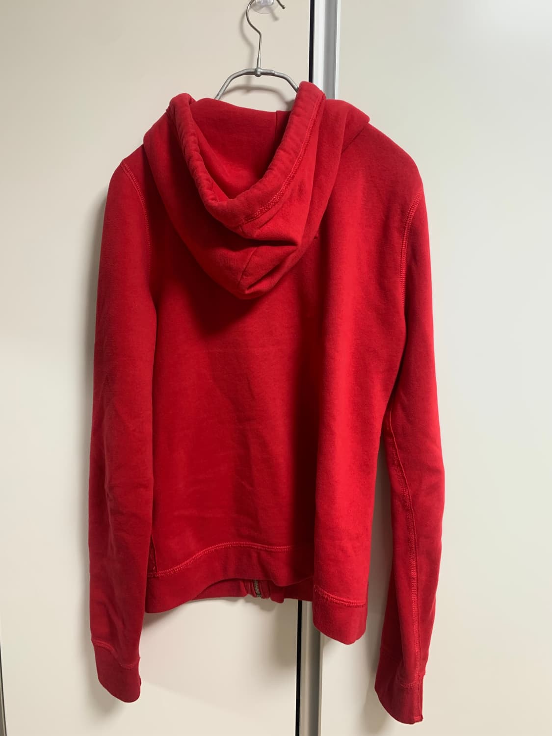 대장!!아베크롬비 후드집업 레드 y2k 상품이미지2