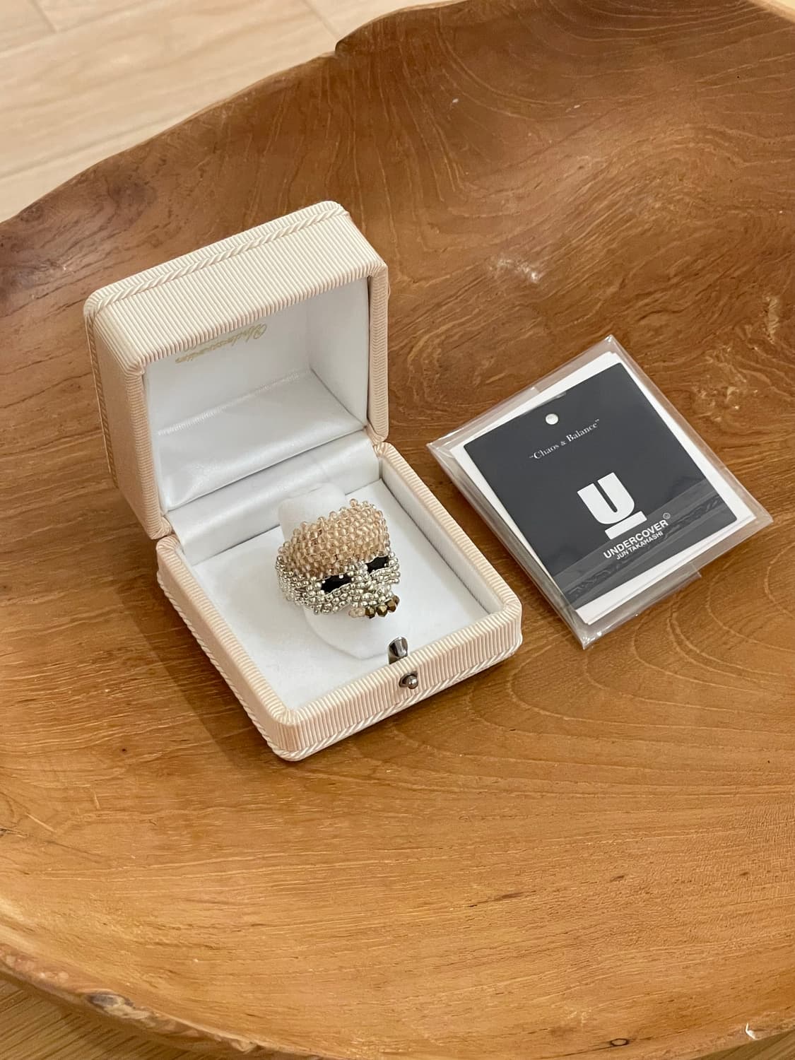15AW 언더커버 “chaos&balance” skull ring 상품이미지1