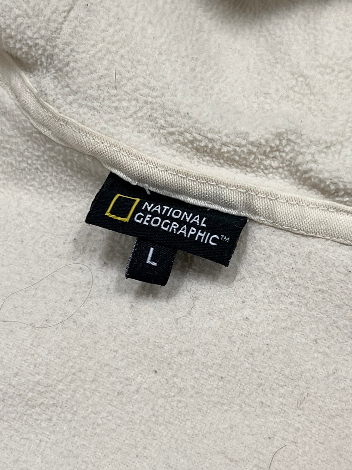 (L) 내셔널지오그래픽 양털 뽀글이 후리스 후드 집업 자켓 상품이미지4