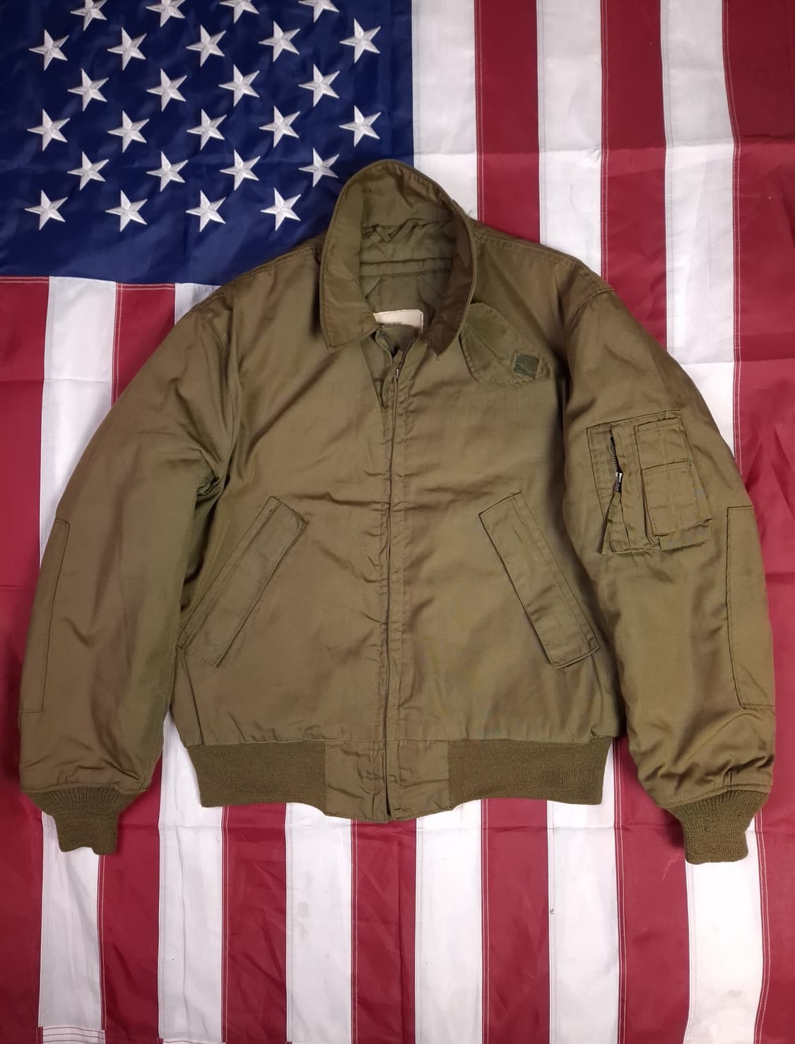 오리지날 80's 미군 전차병,아팟치  CVC 노맥스 탱커자켓 상품이미지1