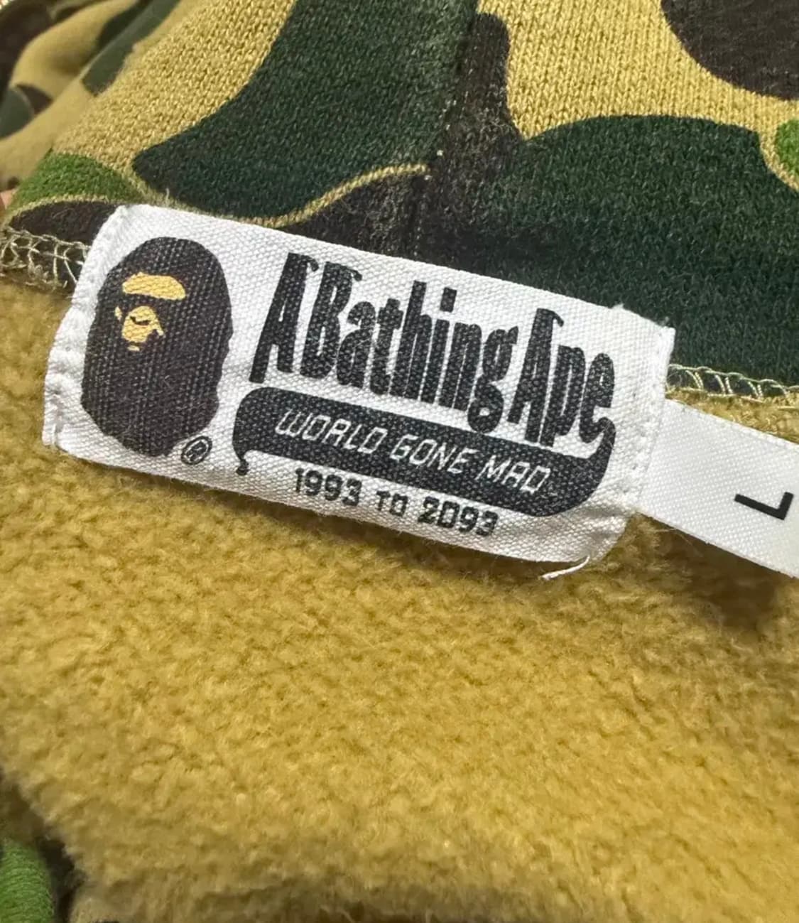 베이프 카모 샤크후드 L 상품이미지3