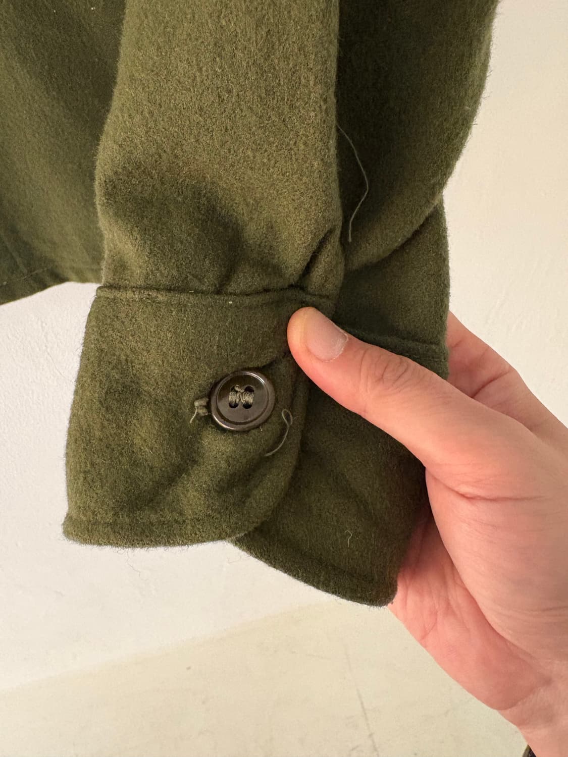 50-60's U.S Army og-108 tour wool shirt 상품이미지6