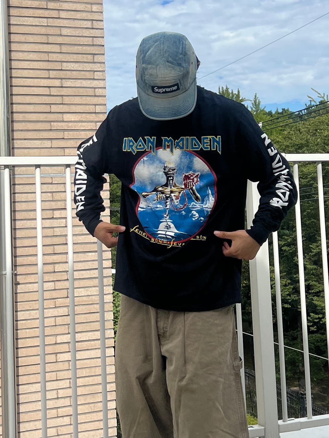 IRON MAIDEN 락 롱슬리브 상품이미지1