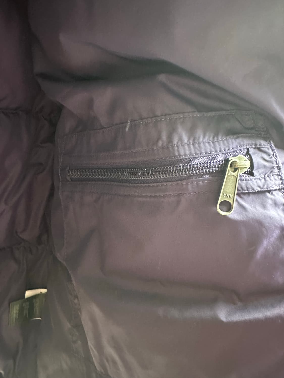 NORTHFACE 노스페이스 퍼플 중앙 로고 조끼 패딩 상품이미지7