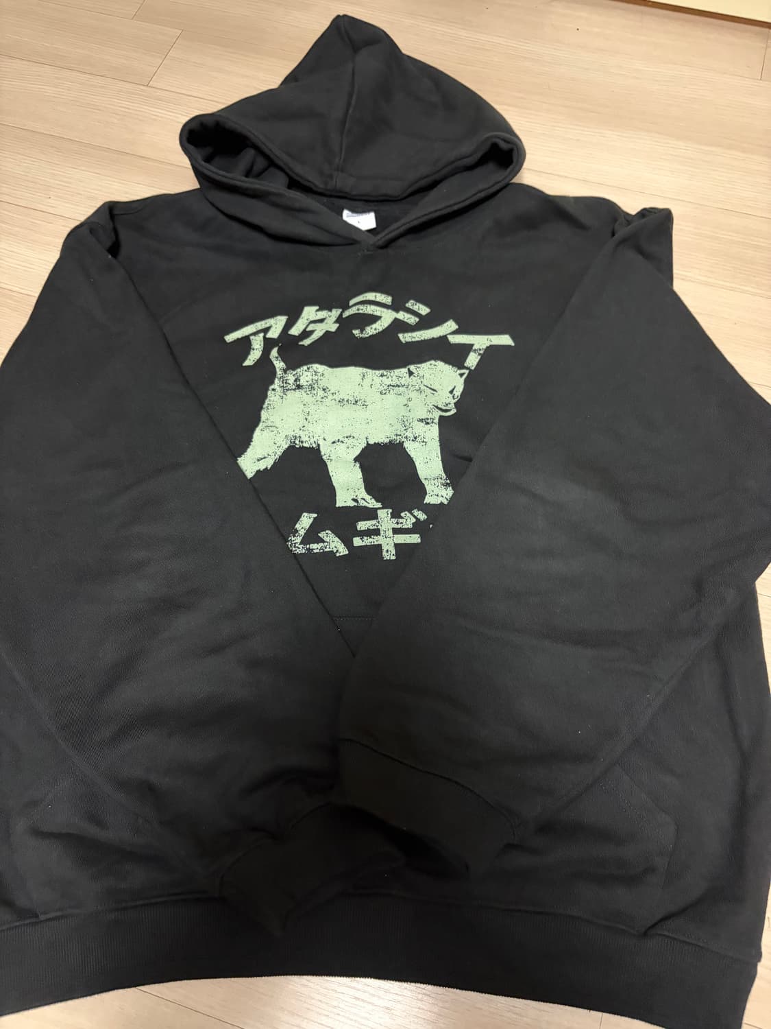 더콜디스트모먼트 무브 후드티 블랙 L 상품이미지2