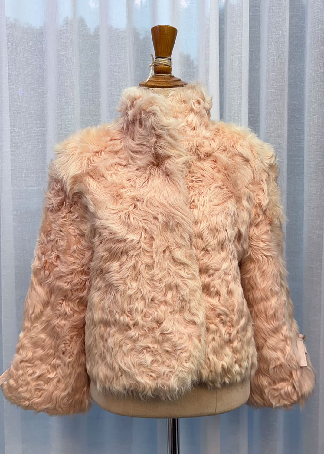 캔디핑크 퍼자켓 상품이미지2