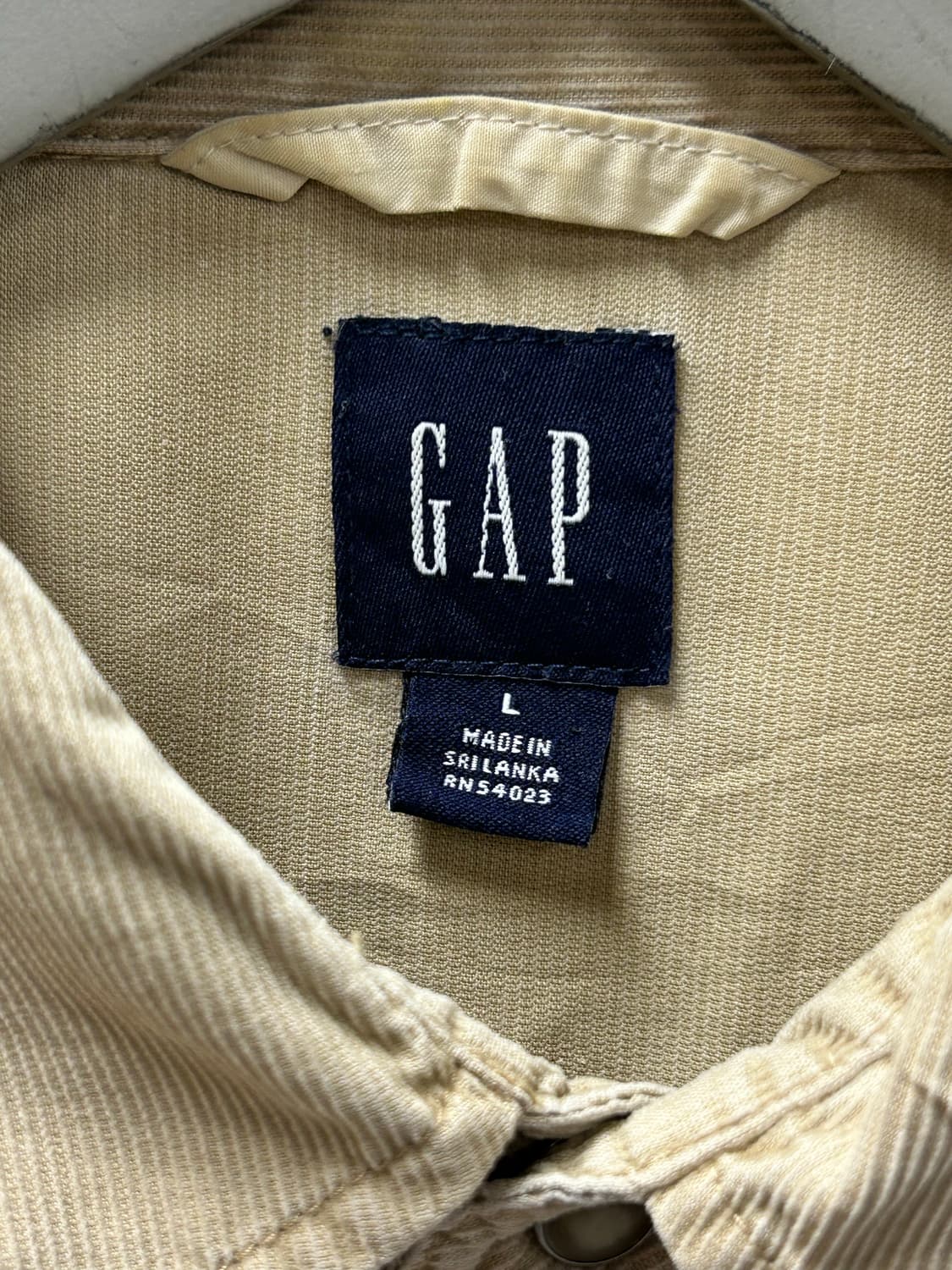 올드 갭 코듀로이 웨스턴 셔츠 (GAP) 상품이미지4