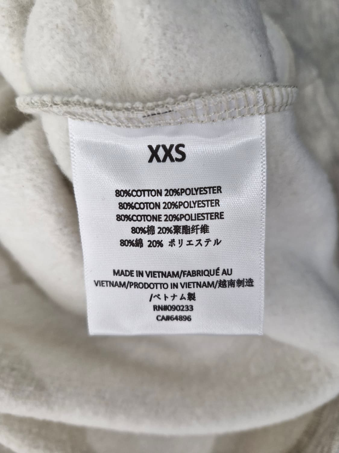 FEAR OF GOD 피어오브갓 에센셜 백로고 기모 후디 릴렉스핏 상품이미지7