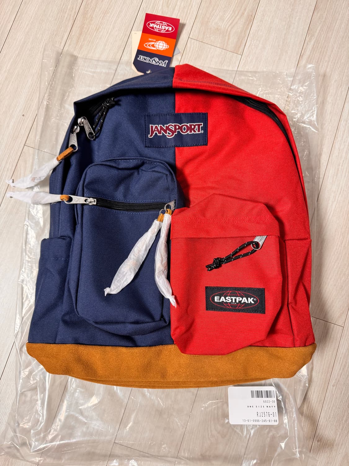 빔즈 x 잔스포츠 x 이스트팩 하이브리드팩  백팩 (새상품) 상품이미지7