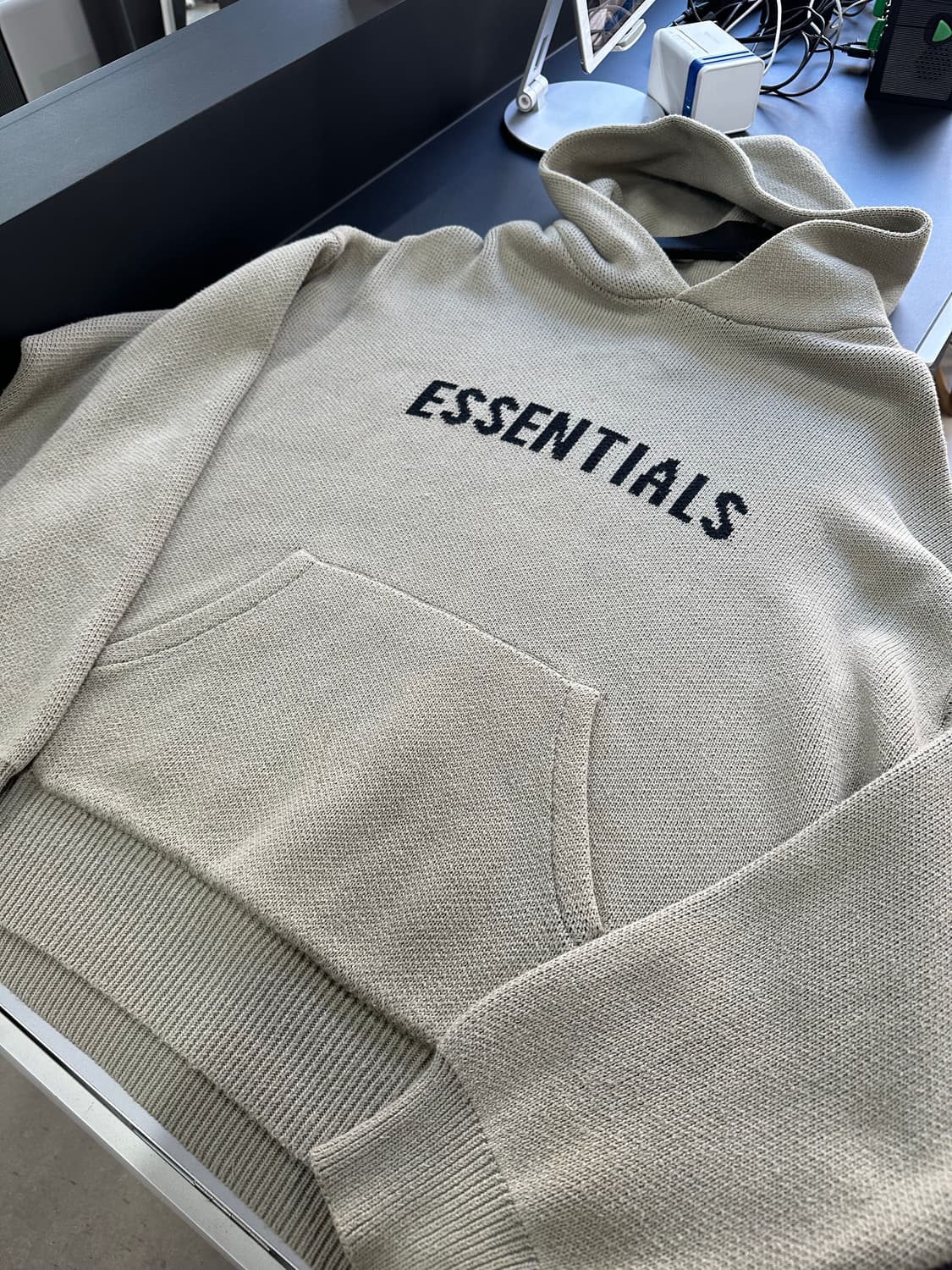 피어오브갓 에센셜 니트 후드티 상품이미지4