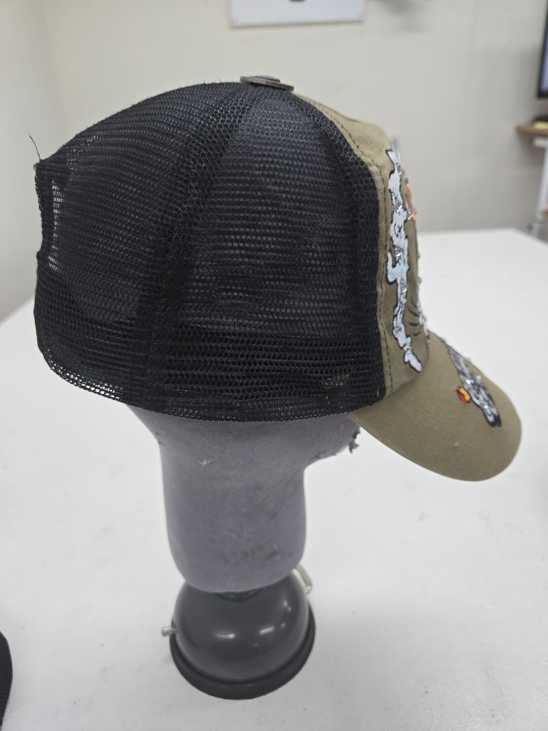 에드 하디 호랑이 자수 캡모자 상품이미지4