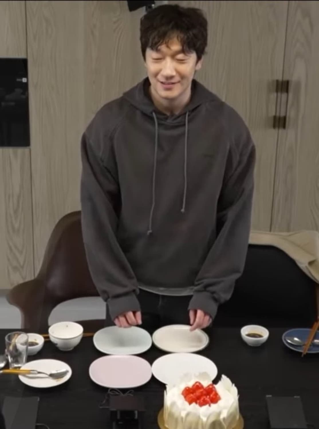 준지 23fw 코튼 스티치 가먼트다잉 후드 S 상품이미지3