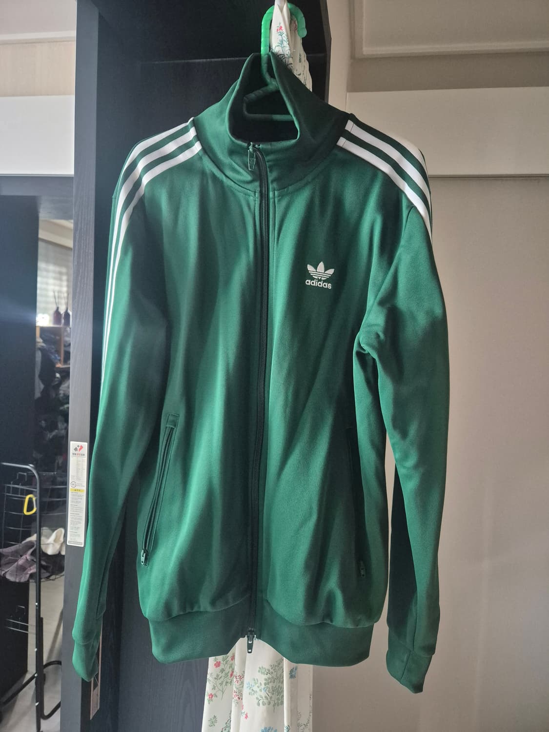 아디다스 베켄바우어 TT 져지 그린 S 상품이미지1