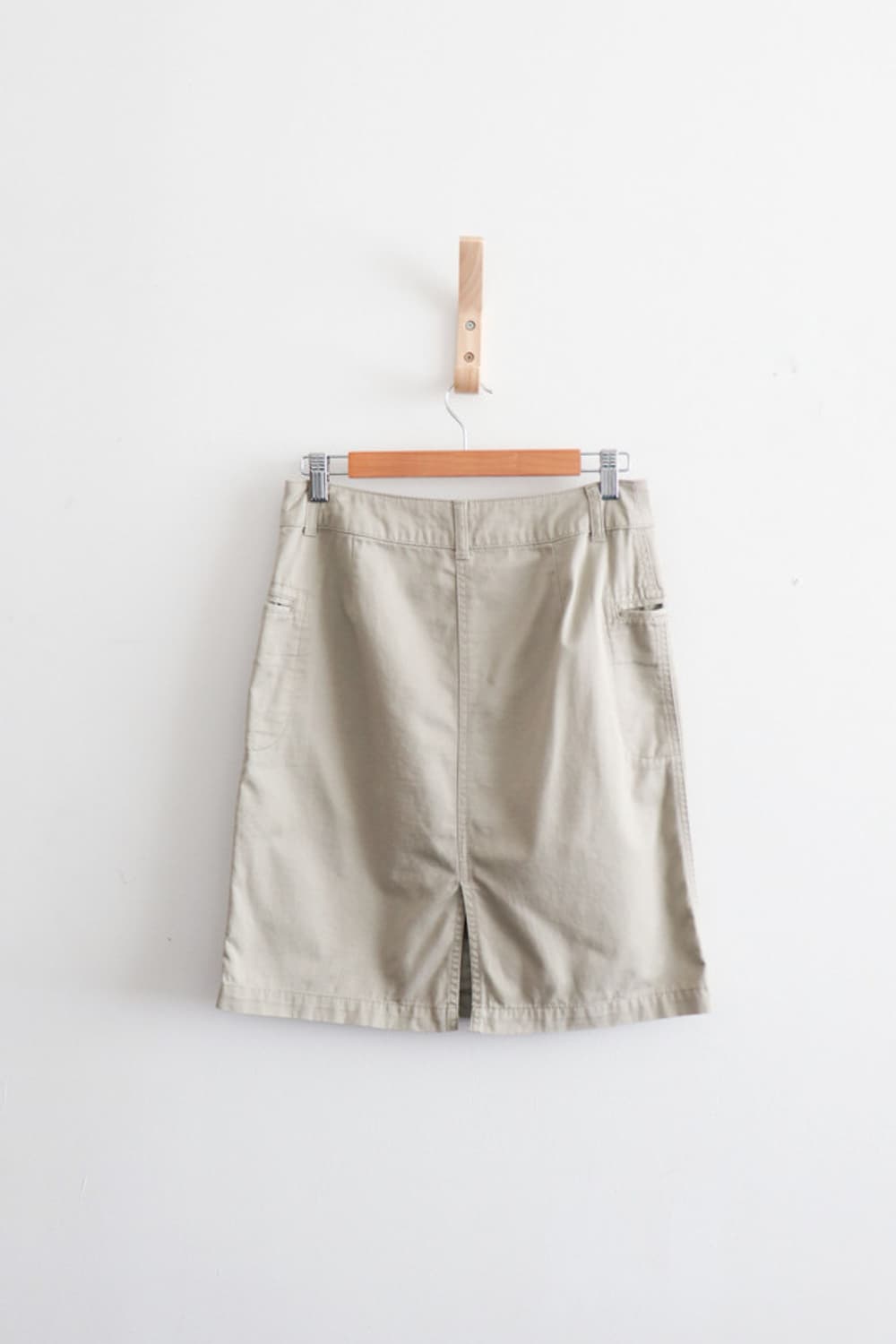 VTG beige midi skirt 상품이미지3