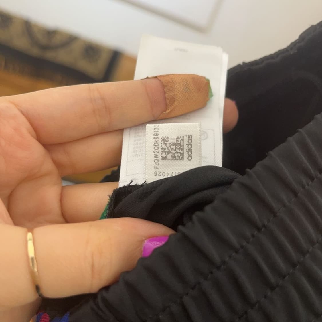 아디다스 팜리오 리폼 플라워 자수 삼선 트랙팬츠 XS C06547 상품이미지7