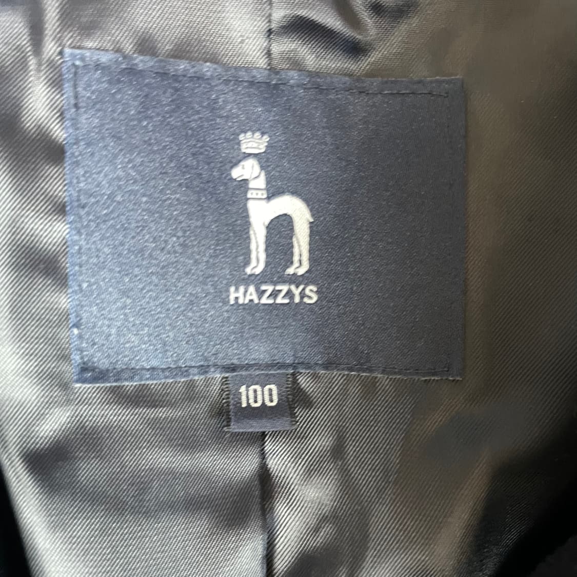 헤지스 앙고라 혼방 네이비 피코트 100 상품이미지4