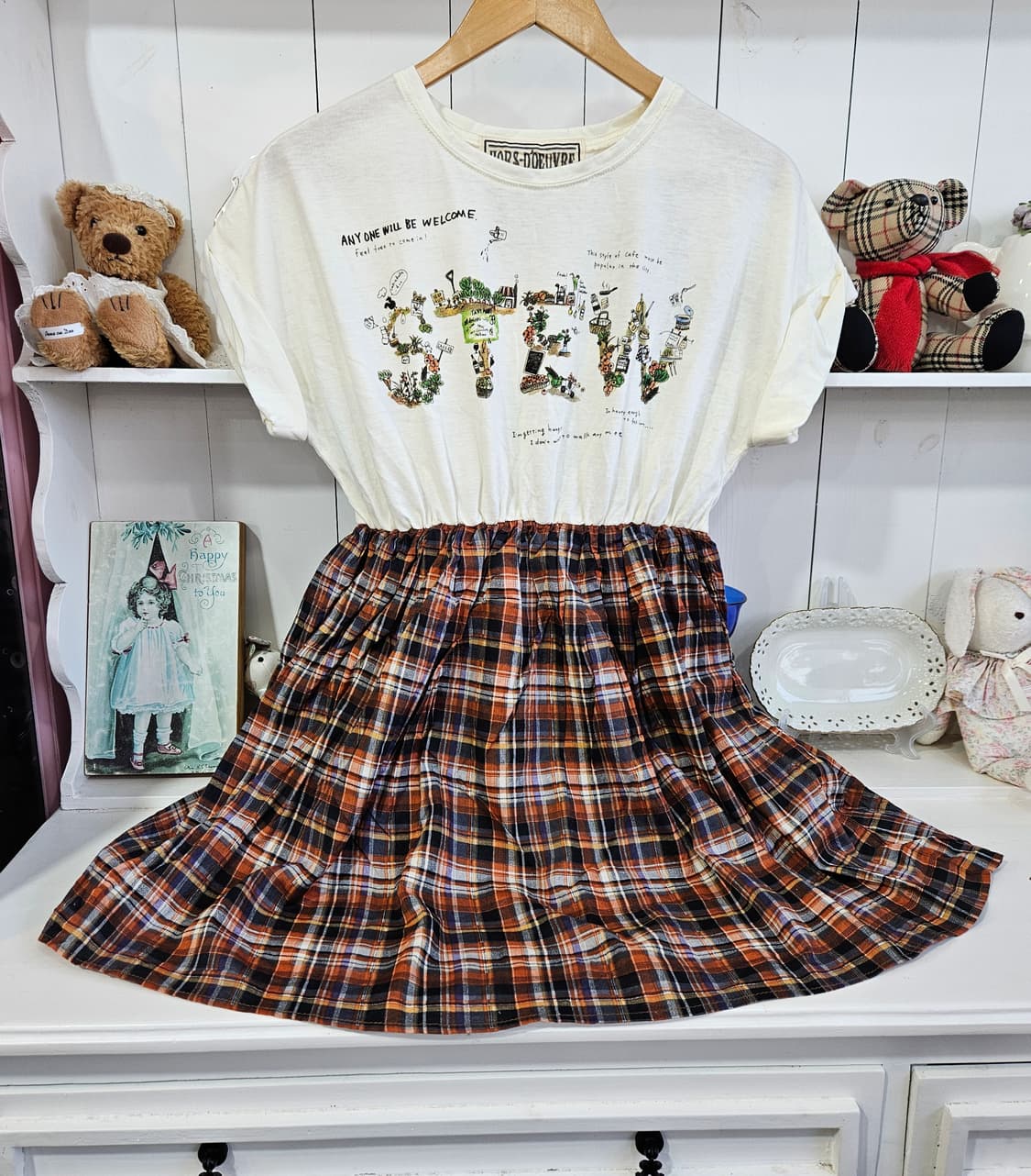 도킹 원피스 상품이미지1