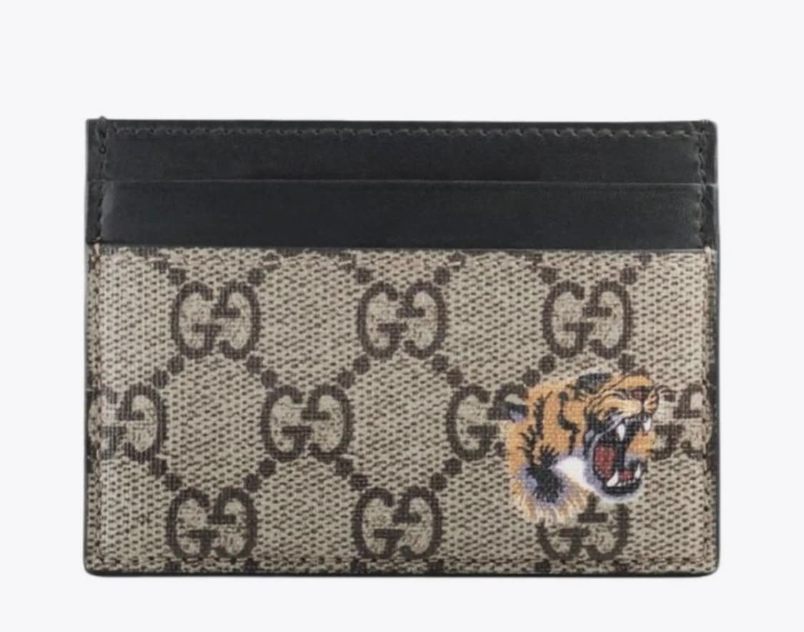 구찌 타이거 카드지갑 단품 상품이미지1