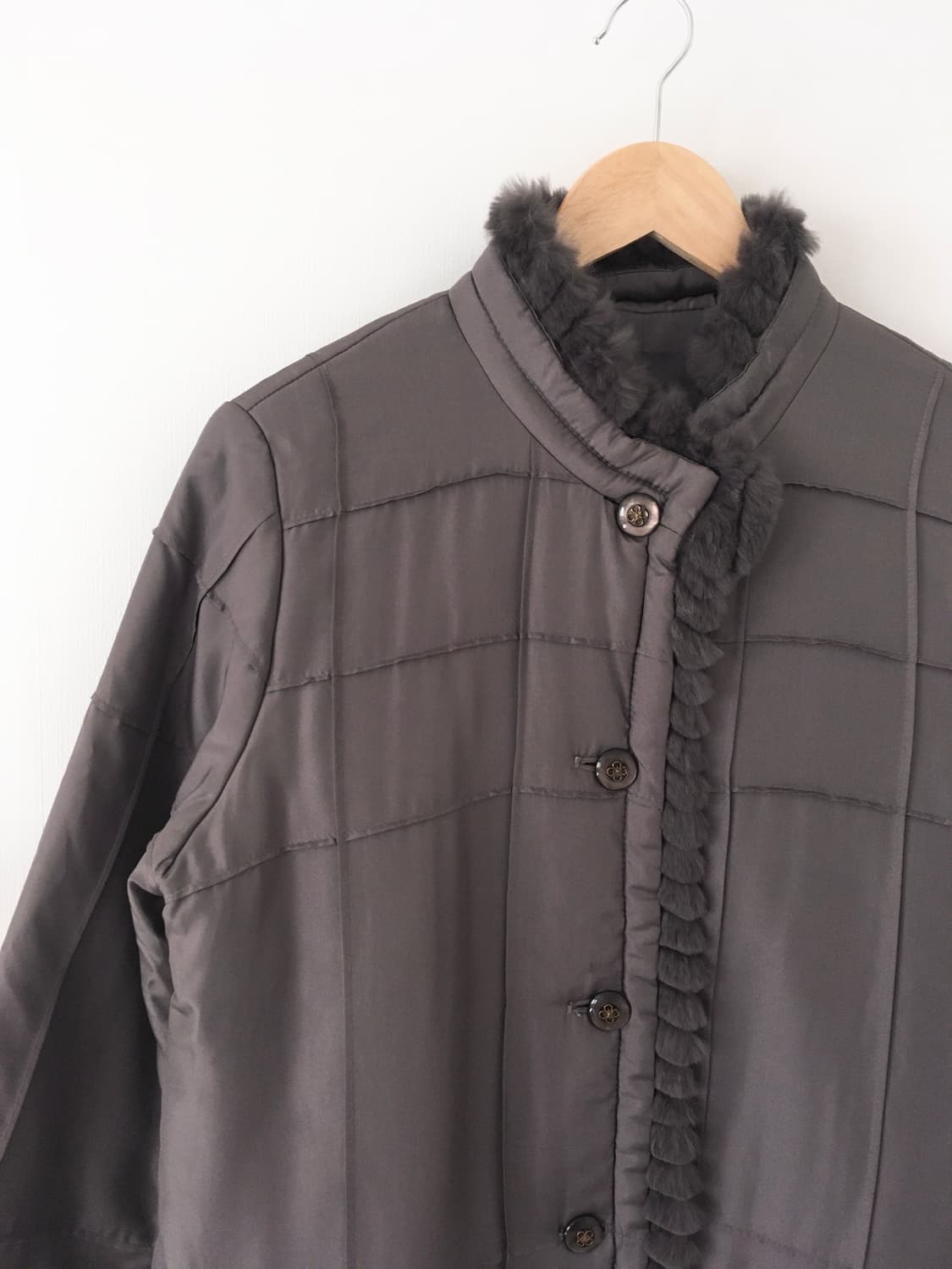 fur trimming padded jacket 상품이미지3