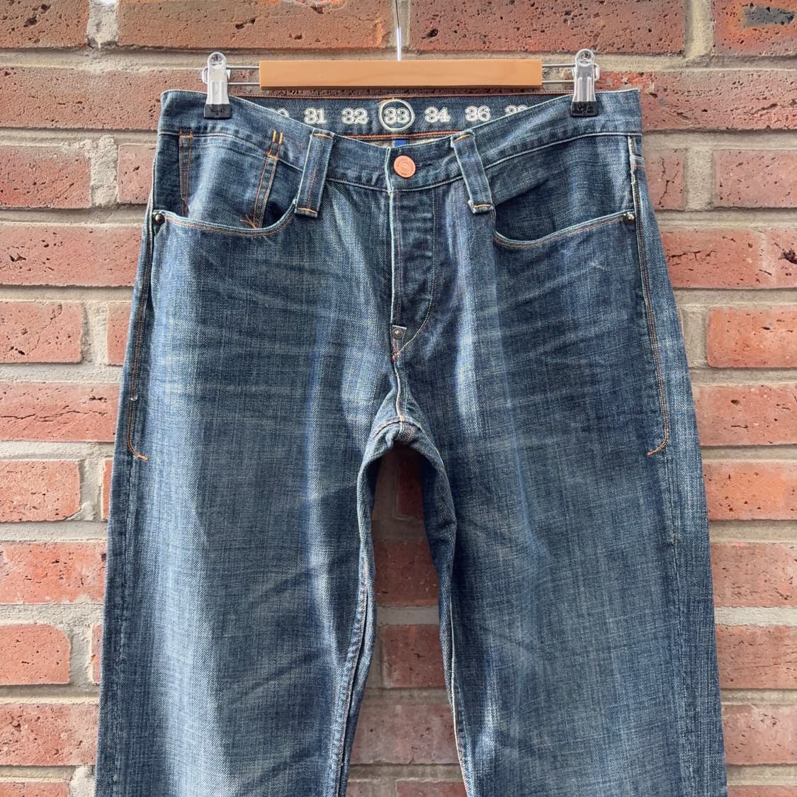 Earnest Sewn 부츠컷 데님 팬츠 상품이미지2