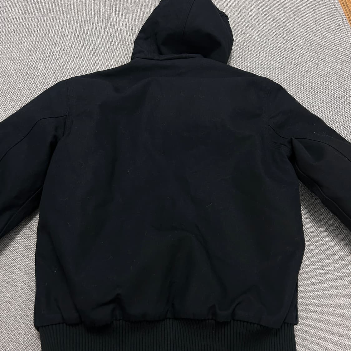 칼하트 J140 BLK 덕액티브 후드자켓(S) 상품이미지6