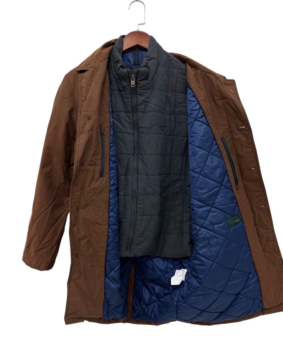 헨리코튼 구스다운 패딩코트 브라운 (XL)  상품이미지8