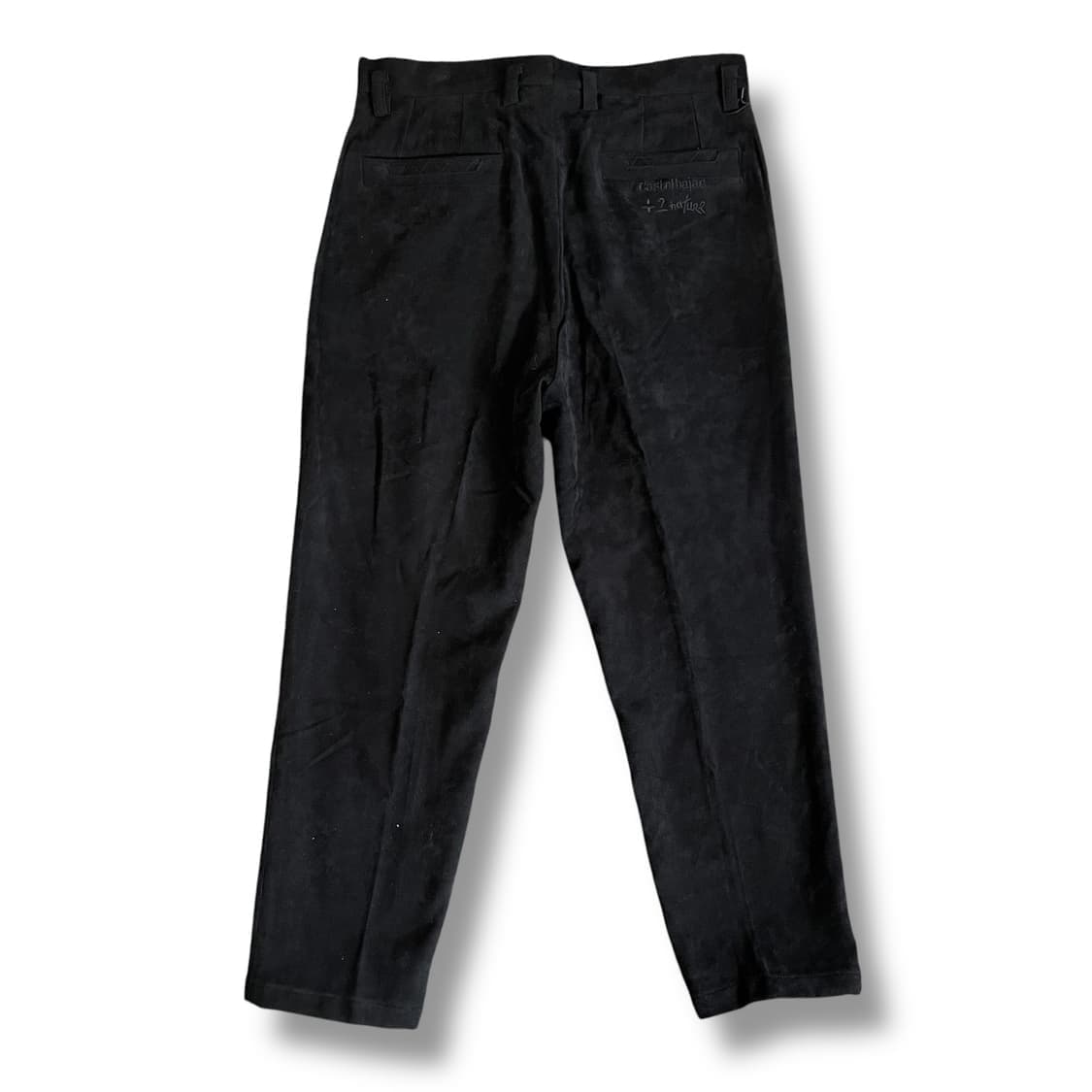 (32) 카스텔바작 블랙 스웨이드 치노 팬츠 상품이미지2