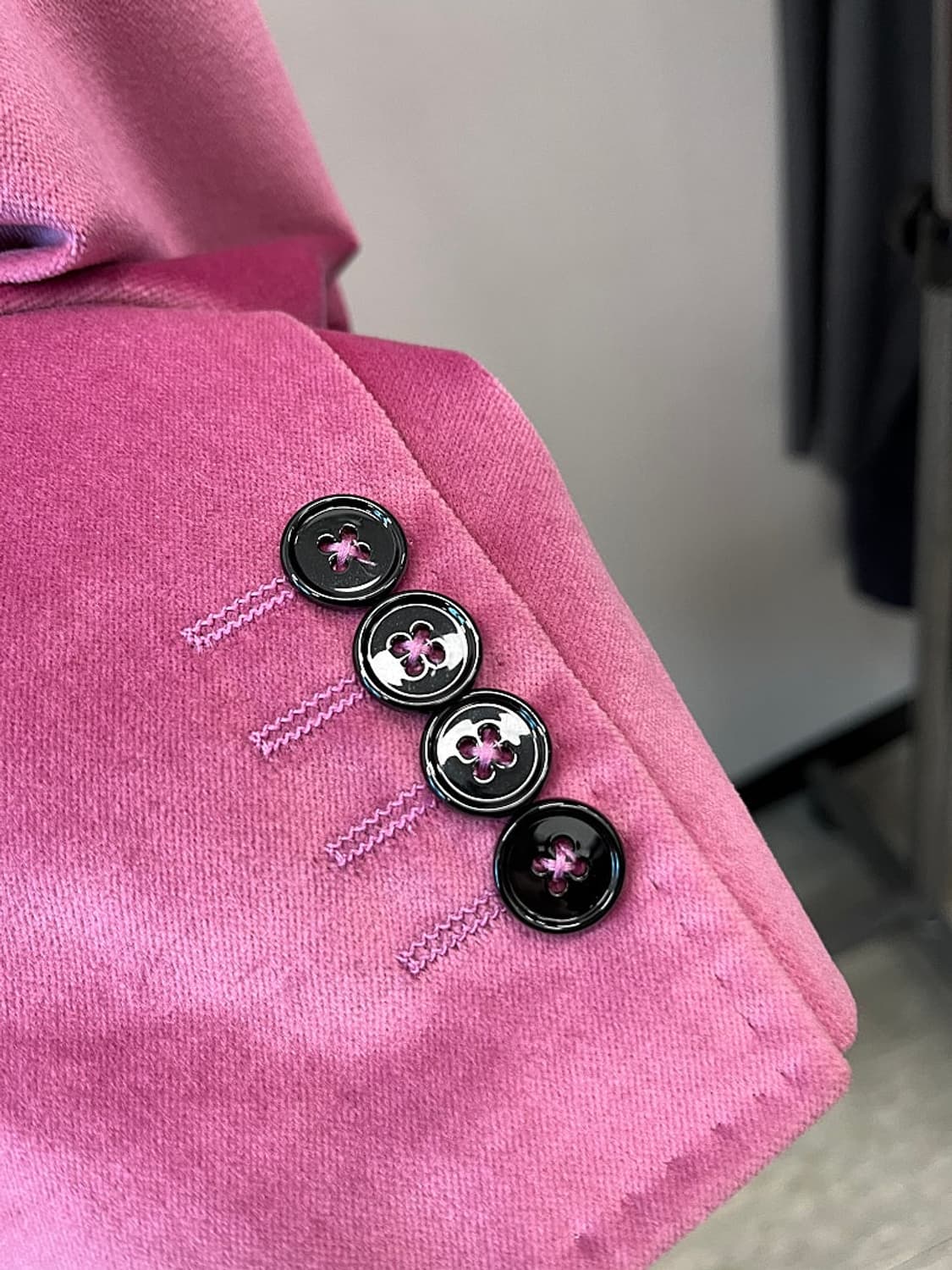 105-110) 돌체앤가바나 숄라펠 벨벳자켓  상품이미지2