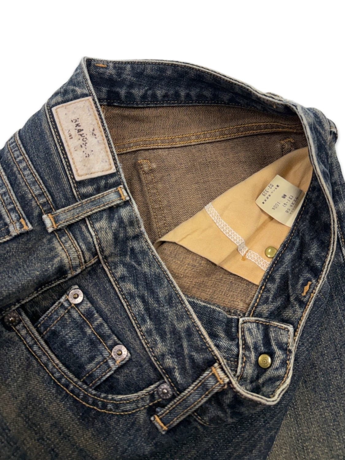 빈티지 brappers 워싱 부츠컷 팬츠 상품이미지3