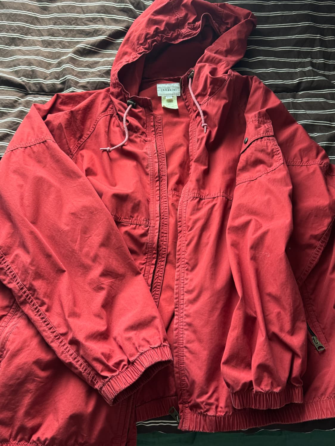 카키스 후디드 윈드자켓 xl 상품이미지7