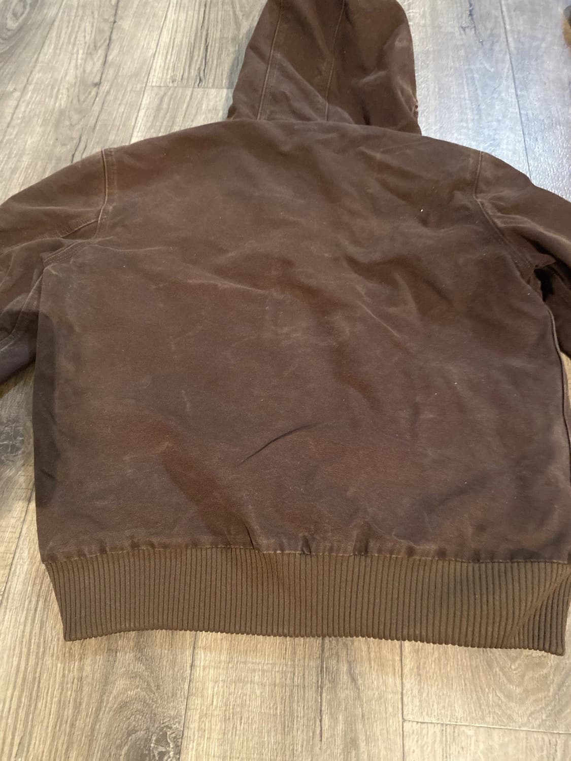 칼하트 J130 빈티지 샌드스톤 덕 액티브 자켓 다크 브라운 상품이미지9