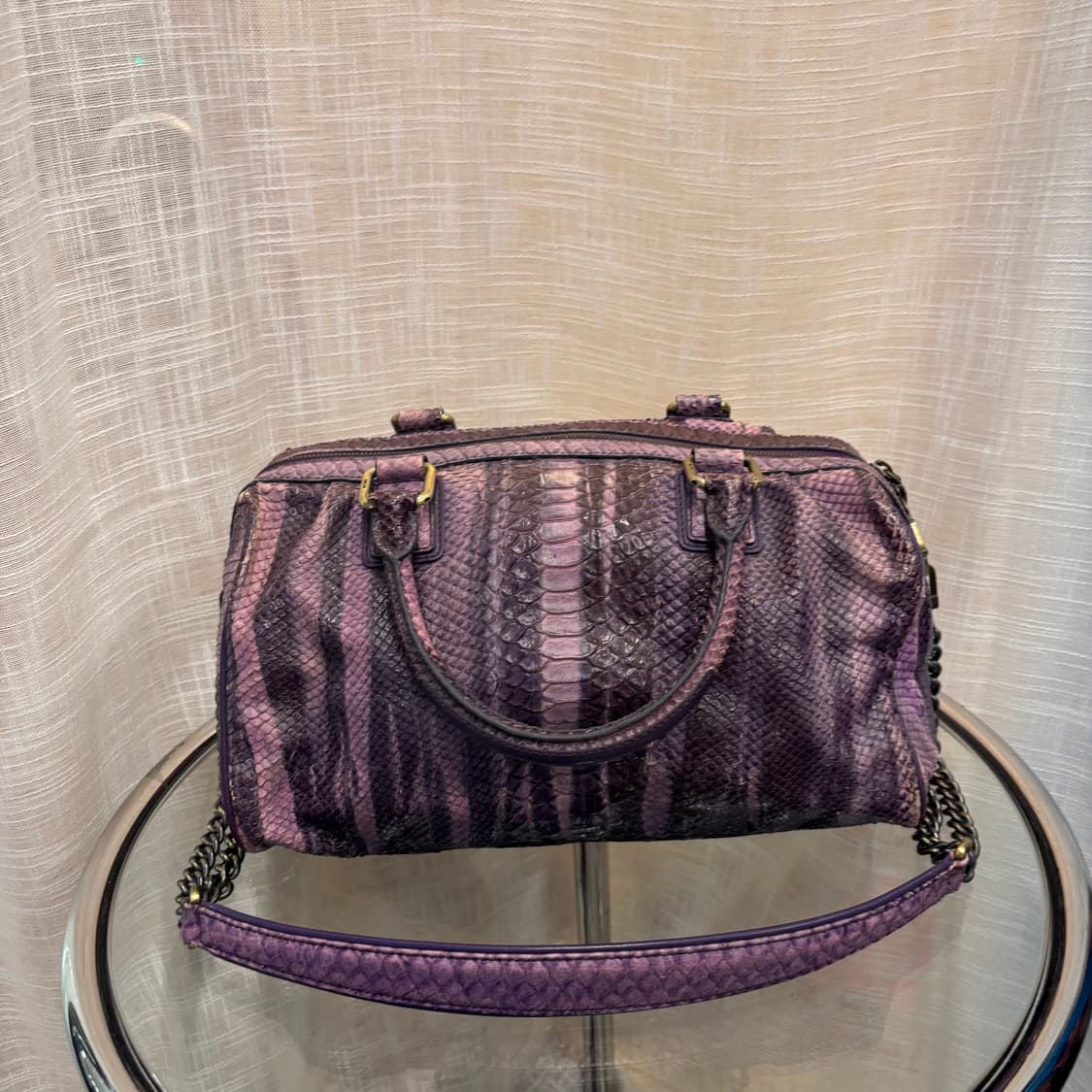 정품 MCM 벰피 보스턴 토트백     상품이미지4