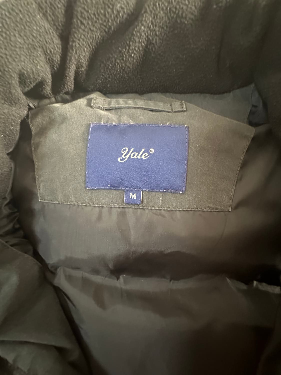 Yale 예일 패딩 베스트 정품 M 상품이미지3