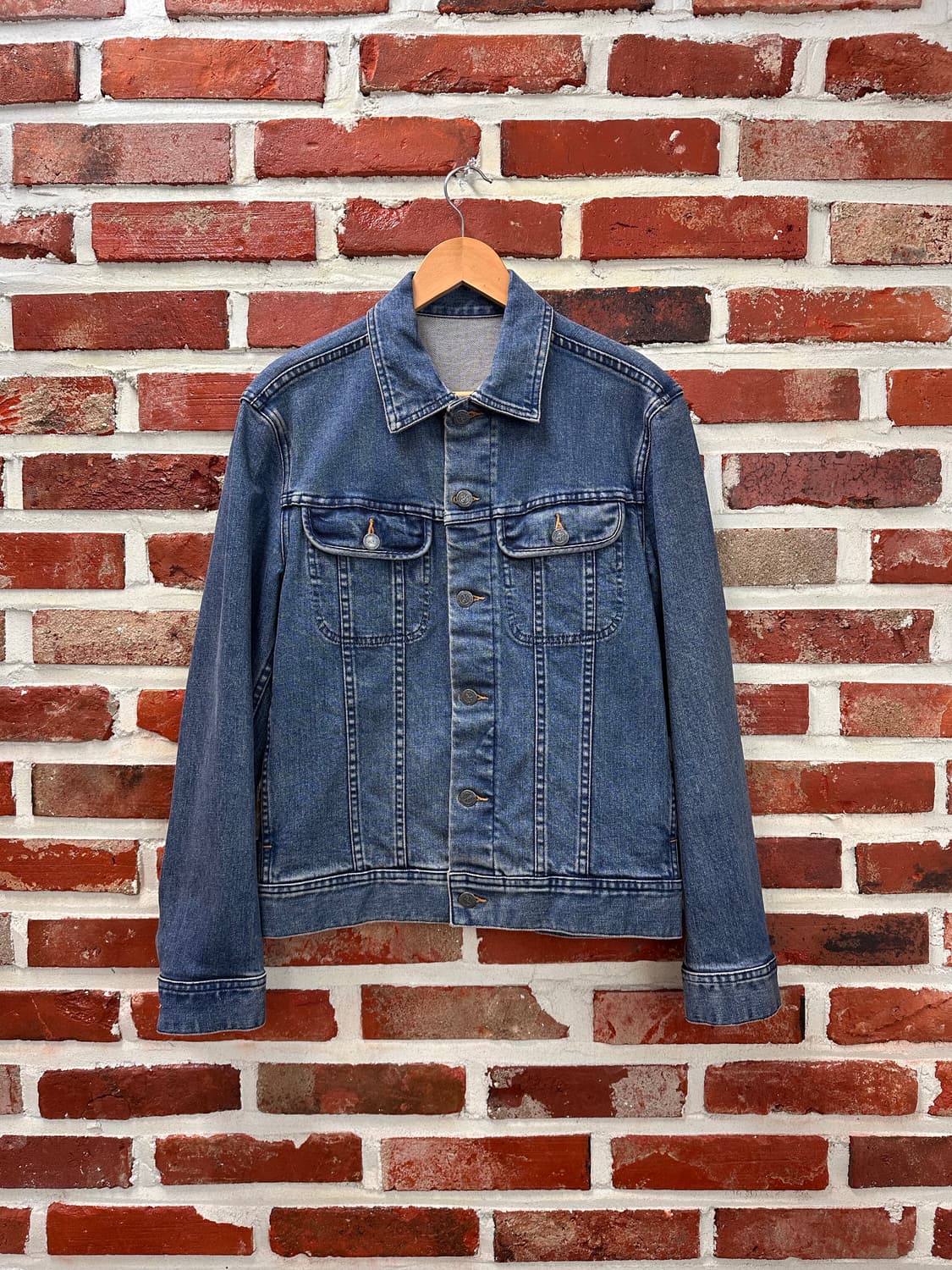 (XS)아페쎄 워시드 데님 자켓 상품이미지1