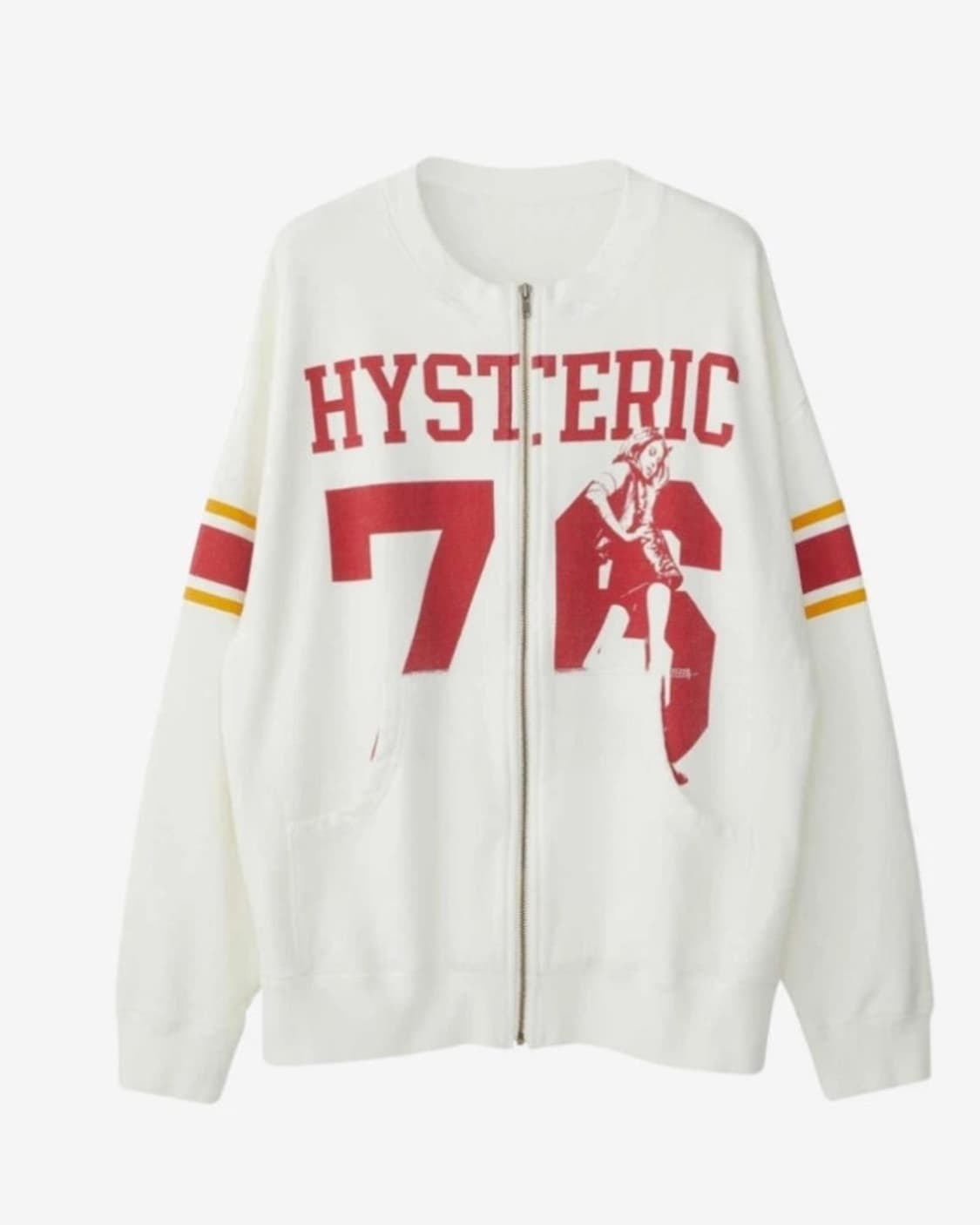 제니 착용) 히스테릭글래머 76 집업 상품이미지4