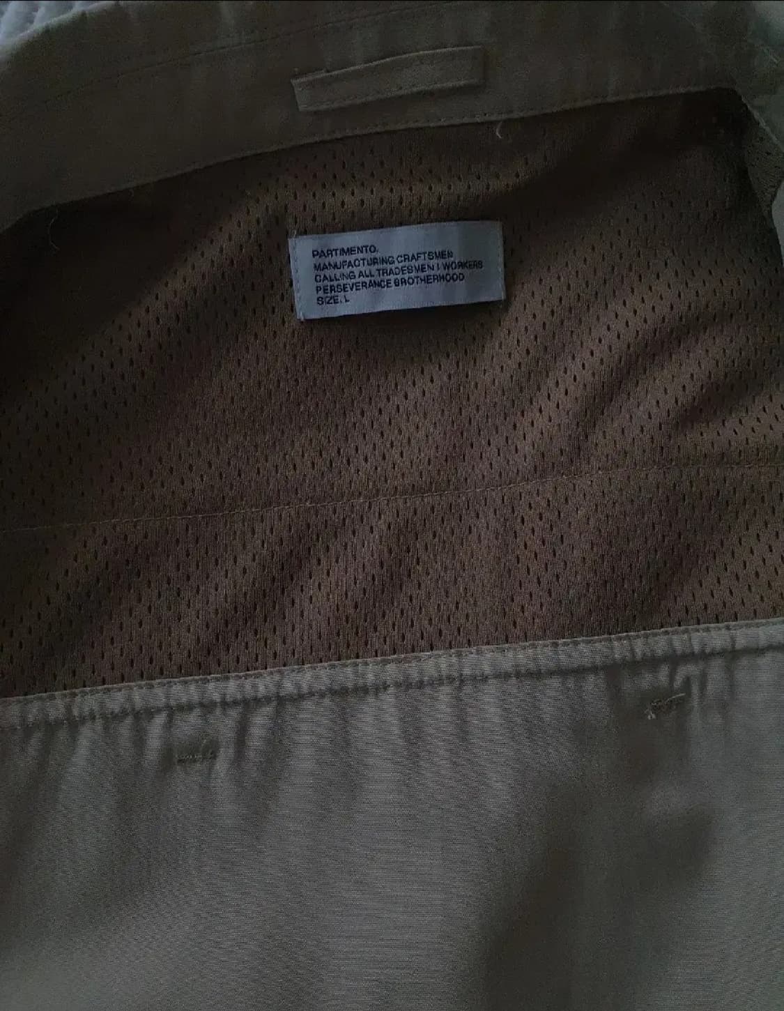 [미착용] 파르티멘토 자켓 L 상품이미지2