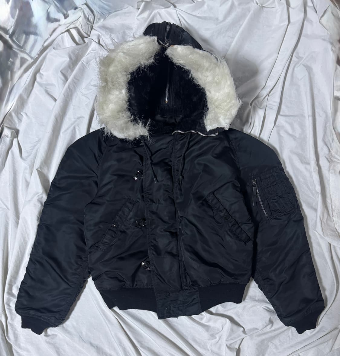 80s usa 알파인더스트리 N2B 플라이트 자켓 밀리터리 ideal  상품이미지1