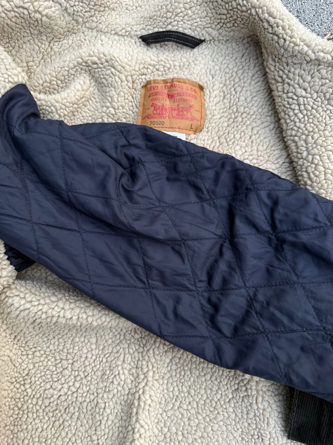 Levis 리바이스 쉐르파 코듀로이 트러커 자켓 상품이미지3