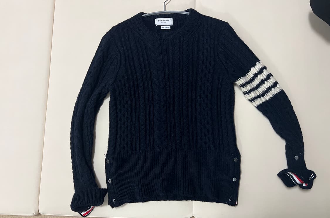 톰브라운 케이블 니트2사이즈 상품이미지1
