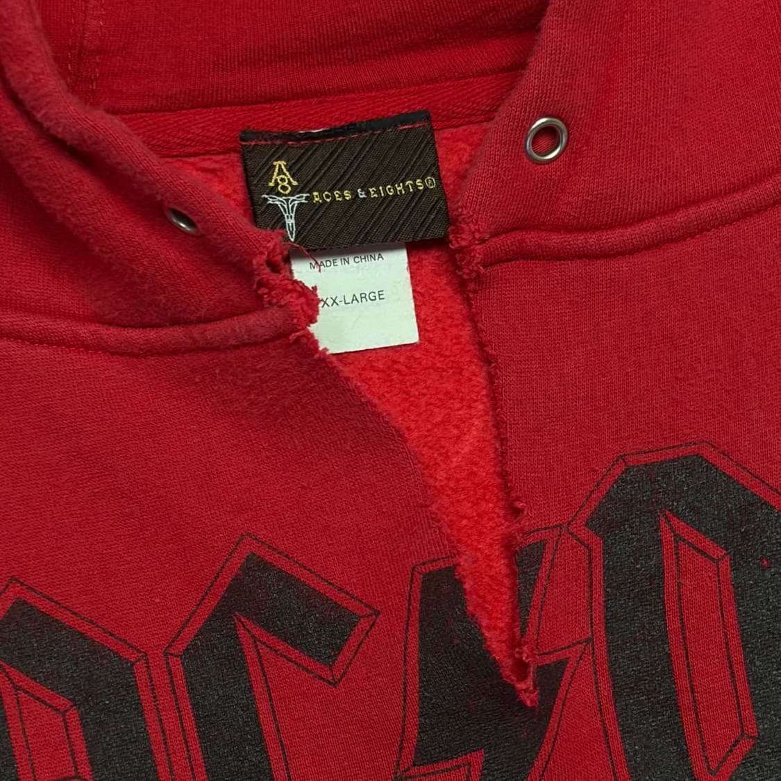 미국 빈티지 ACDC 조끼 후드티 락티 밴드티 상품이미지4