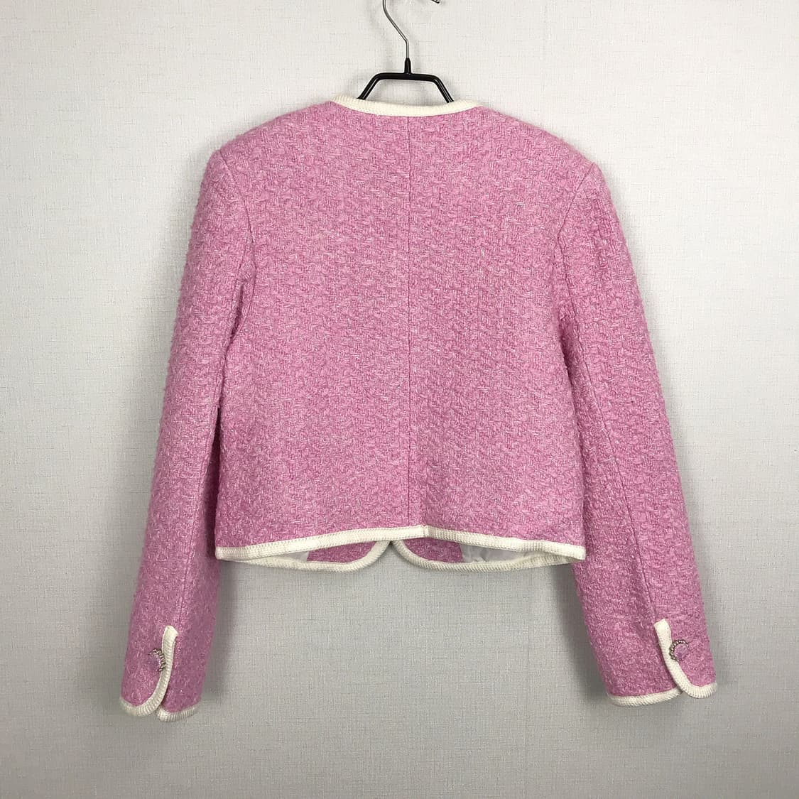 헬더 HELDER 트위드 자켓 핑크 여성S 상품이미지5