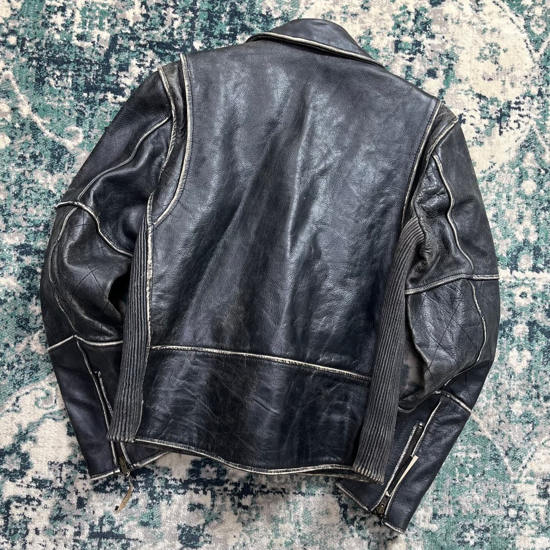 X touring usa 미제 커프스 단추 라이더 자켓(XL) 상품이미지8