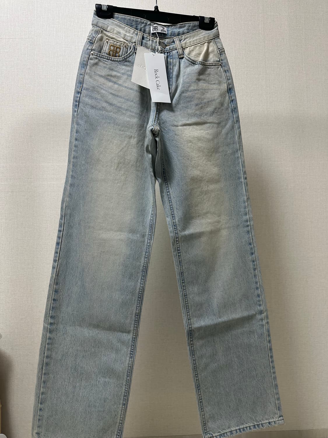 (새상품) Rock Cake 워싱 데님 팬츠  상품이미지1