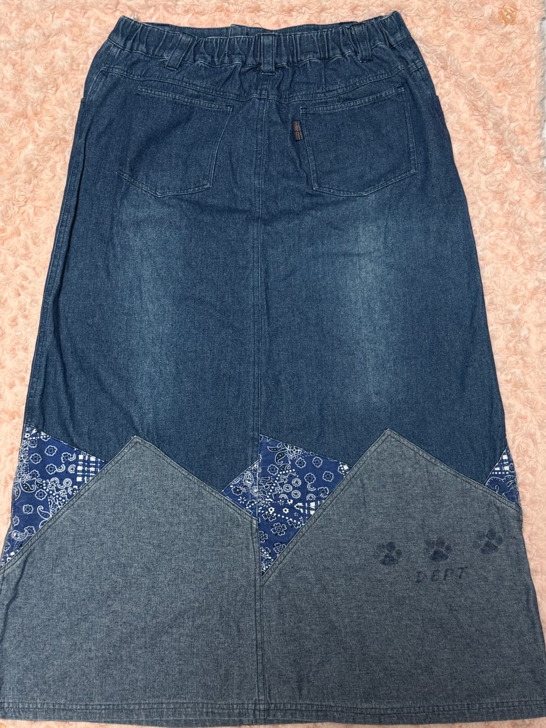 빈티지 청치마 롱 스커트 상품이미지2