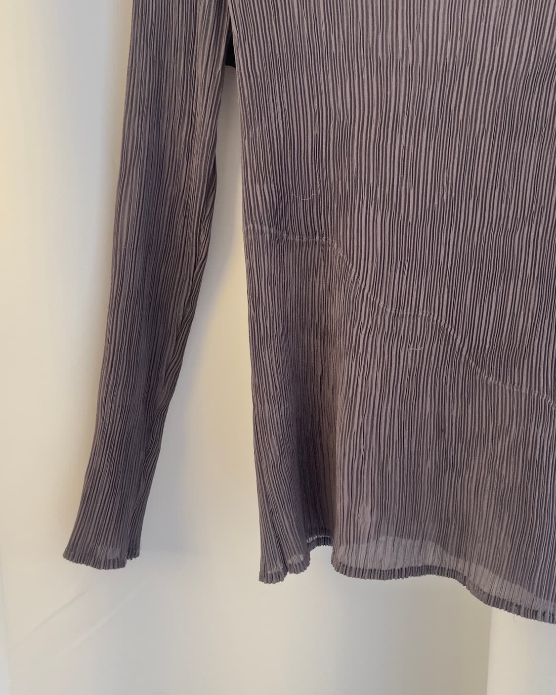 [vtg] wave pleats long sleeve 상품이미지6
