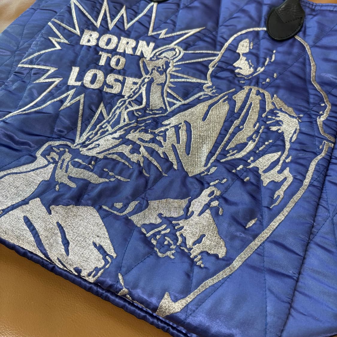 히스테릭글래머 아카이브 자수 토트백 가방 BORN TO LOSE 상품이미지3