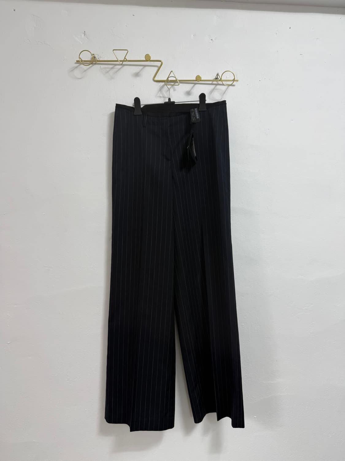 Massimo Dutti 스트라이프 와이드 슬랙스 상품이미지4