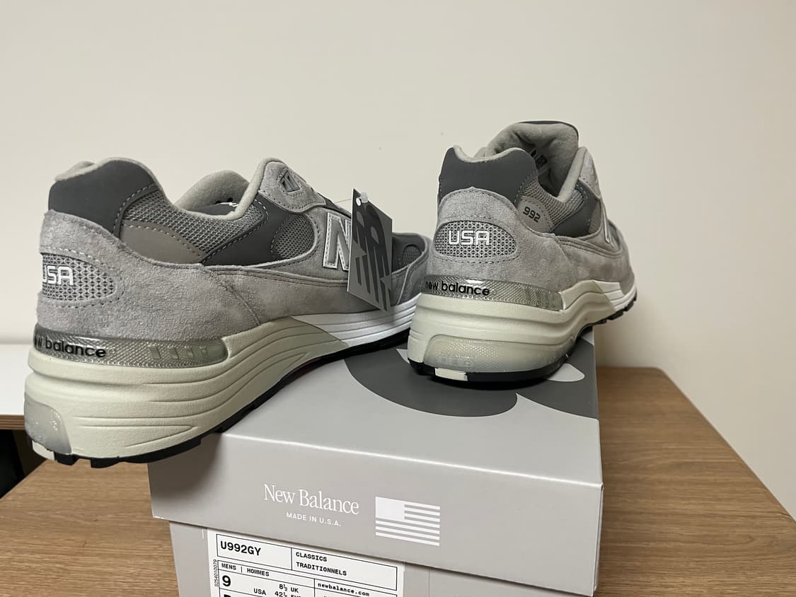 270) 뉴발 992 그레이 새상품 상품이미지3